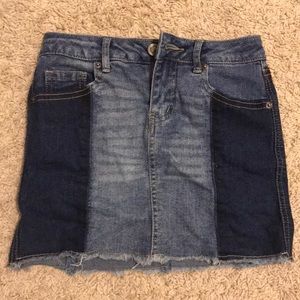 Girls jean skirt